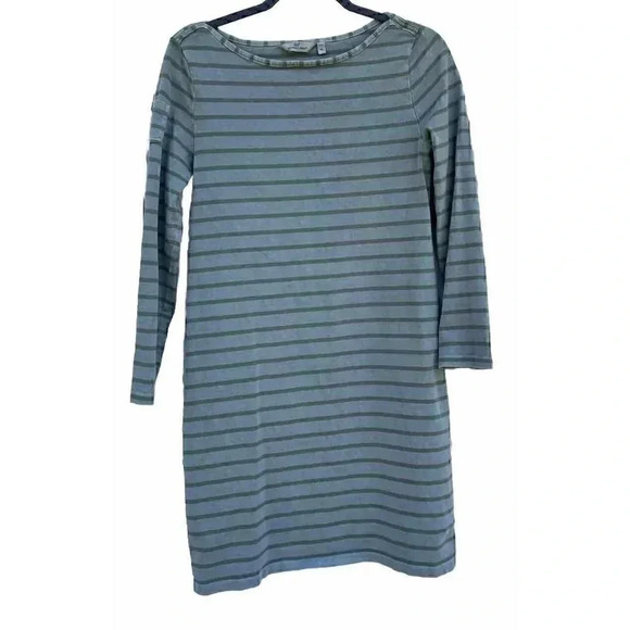 Vineyard Vines Women’s Garment-Dyed Striped Long-Sleeve Knit Dress Size XS - Picture 1 of 7